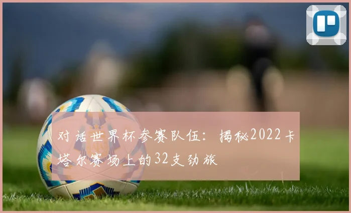 对话世界杯参赛队伍：揭秘2022卡塔尔赛场上的32支劲旅